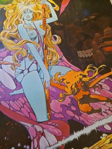 Original Vintage Neal Adams um 1975 seltenes Poster Earthart - Bild 16 von 19