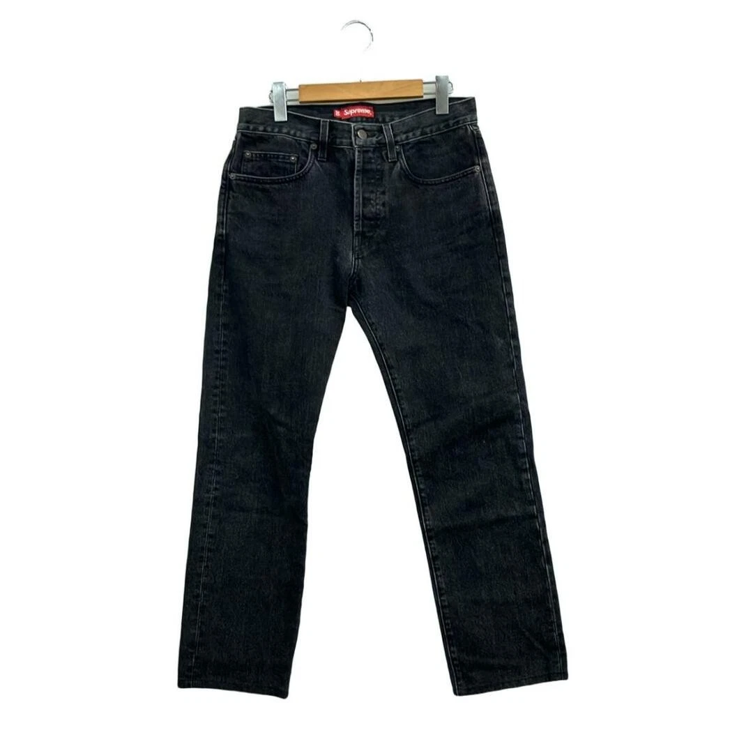Pantalon denim suprême bouton mouche homme 30 4b846fa1547e5d4398e12394c9acb3d2