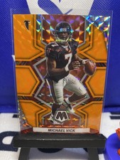 MICHAEL VICK 2022 Mosaic NFL Football #12 ORANGE REACTIVE PRIZM Atlanta Falcons
