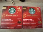 [Pack of 2] Starbucks Holiday Blend Nespresso Vertuo Limited Edition Coffee Pod