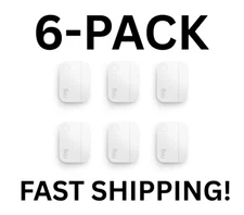 Ring Alarm Contact Sensor 6-Pack 2nd Gen Monitor 6 Doors Windows Home Alerts NEW
