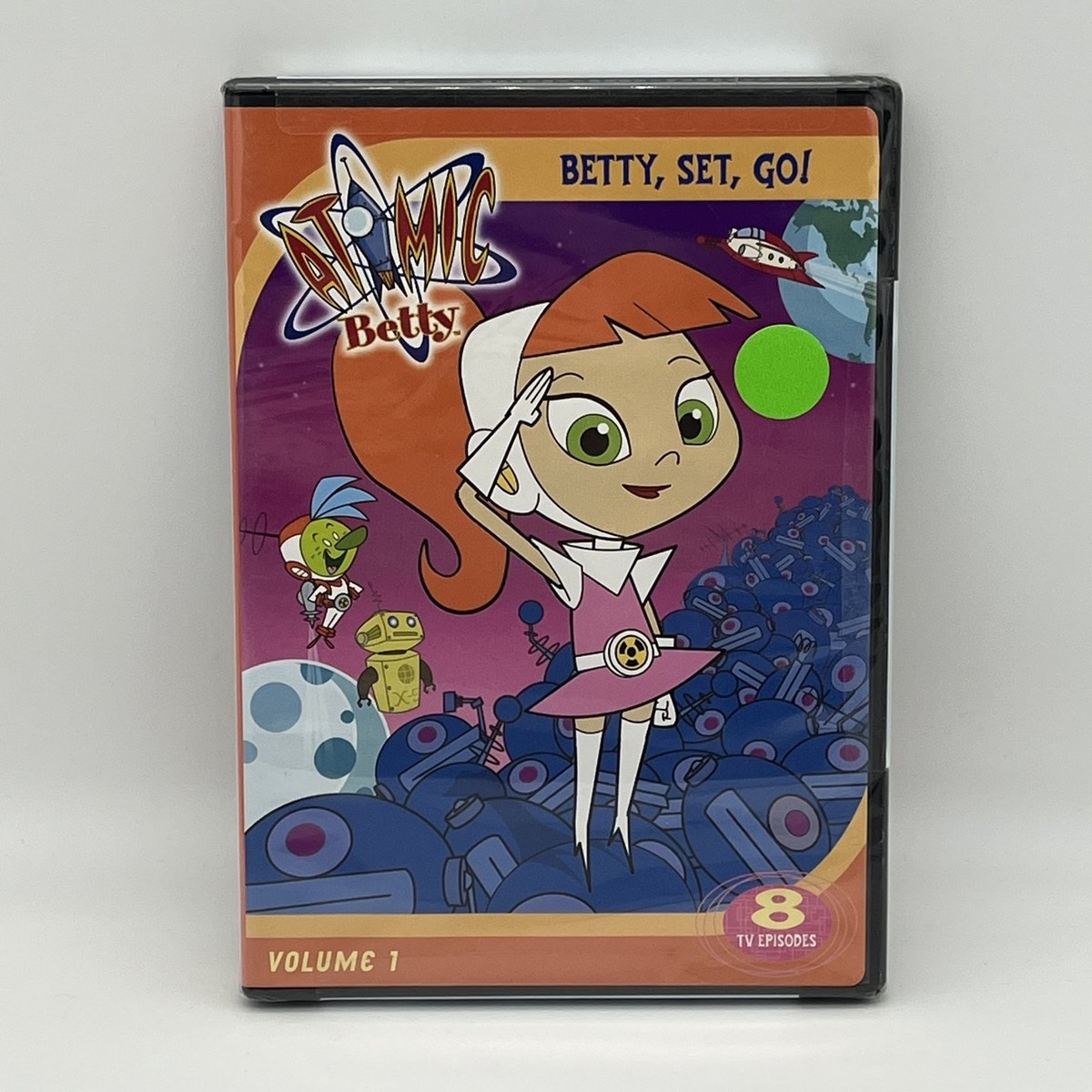 Atomic Betty Volume 1 Betty Set Go DVD 2005 8 Episodes Animated