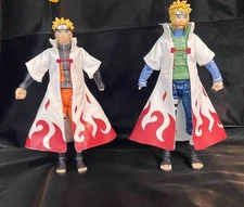 1/12 Custom Wired Cape For Naruto 4th Hokage Robe Minato Namikaze (No Figure)