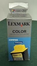 Lexmark 20 Color Replacement Ink Cartridge 15M01 20