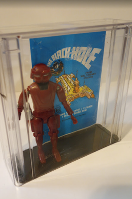 RARE VINTAGE 1979 MEGO WALT DISNEY BLACK HOLE ROBOT SENTRY FIGURE