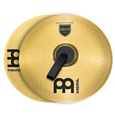 Meinl 14" Marching Becken Paar mit Riemen - Messinglegierung 14",