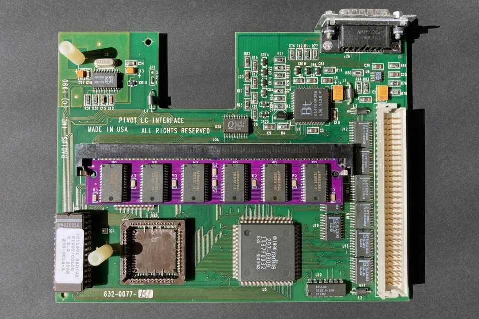 1pcs PurpleRAM new 84pin SIMM 768k VRAM memory for Radius Pivot LCPDS card - Image 3 of 3