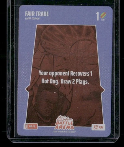 2026 Bo Jackson Battle Arena Fair Trade SSP Bonus Play Foil #BPL-12