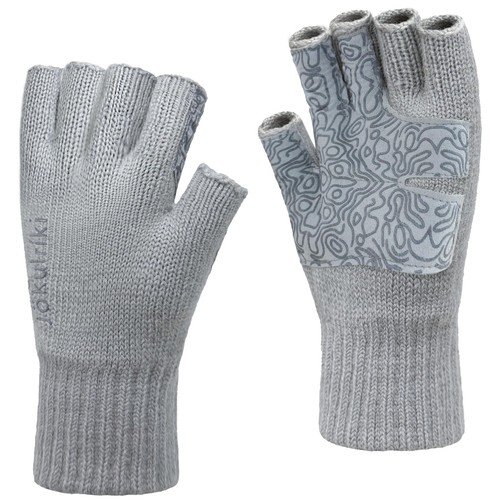 Merino Wool Fingerless Gloves Warm for Men and Women Cold Weather Winter Glov...
