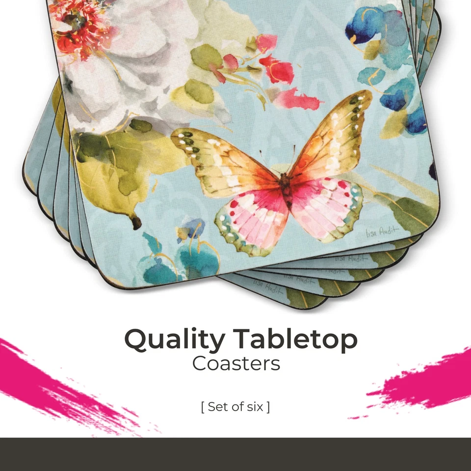 Цветные подставки Pimpernel Breeze — набор из 6 штук - Изображение 2 из 4