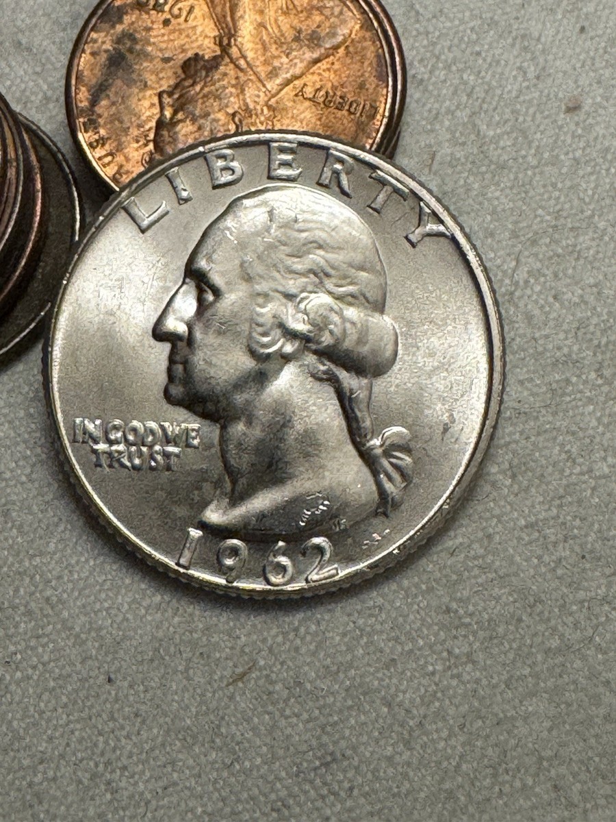 1962 D 25C銀貨　NGC MS62 アメリカ ワシントン クォーター銀貨 1962-D 25C Washington Quarter | eBay