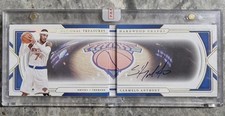 2024 National Treasures Hardwood Graphs Carmelo Anthony 7/10 Jersey Number Auto
