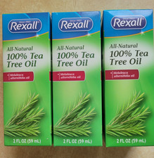 Rexall 100  Natural Tea Tree Oil for Skin, Hair, Toenails, Aromatherapy,  Soap