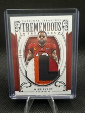 2025 National Treasures Tremendous Treasures Mike Evans 4 Color Patch /99 49ers