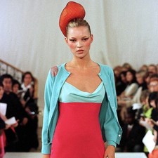 Matthew Williamson Cardigan 1997, Kate Moss 100% Cashmere Pink Dragonfly SO RARE