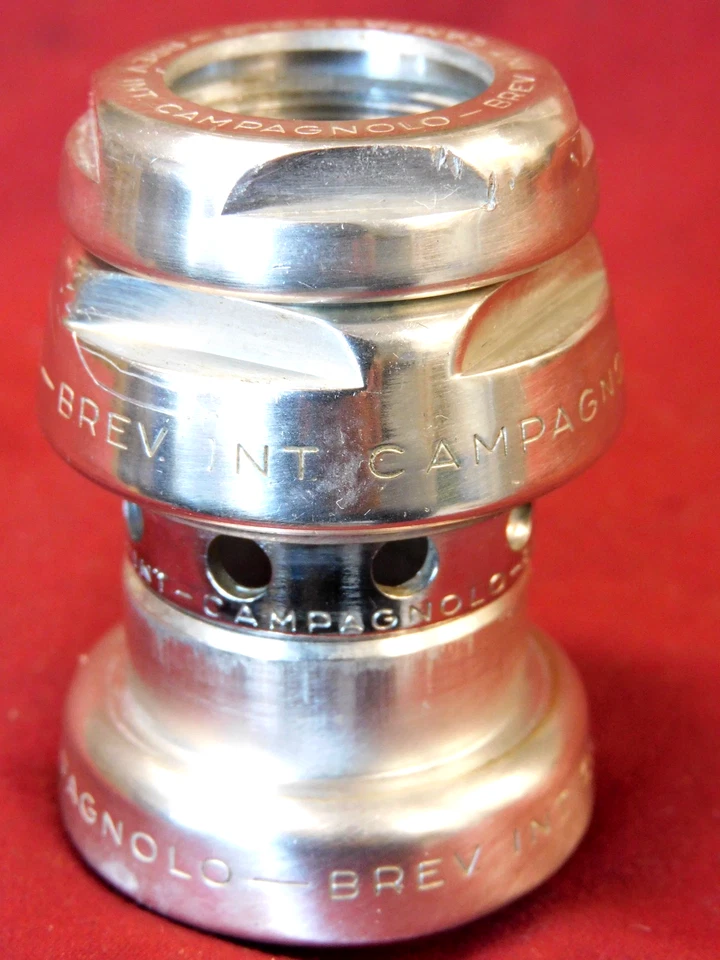 Excellent 1st Gen. 1985 Campagnolo #304/104 C-Record Headset Italian 25.4 x 24F. - Image 2 of 4