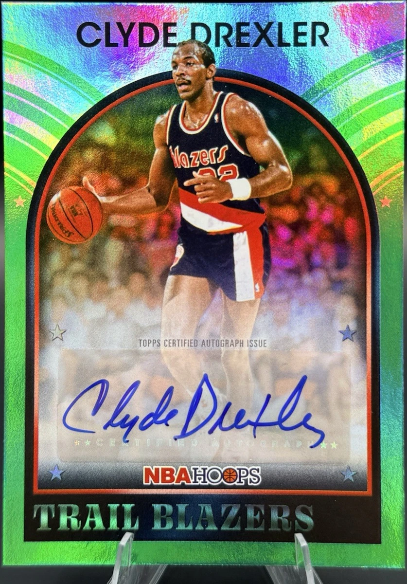 Topps Clyde Drexler Basketball Sports Trading Card Singles for