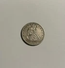 1877-S Seated Liberty Silver 50c Half Dollar High Grade XF++/AU