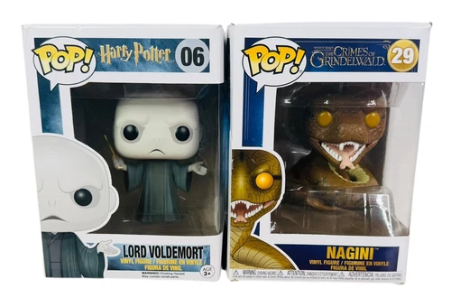 LORD VOLDERMORT #06 & NAGINI #29 FUNKO POP LOT OF 2 Harry Potter Grindelwald