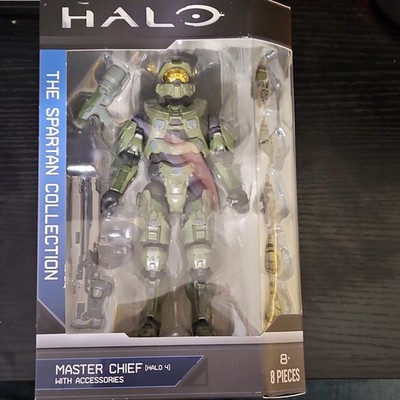 Wicked Cool Toys Halo Spartan Collection Master Chief (Halo 4) Figure w/ Gun