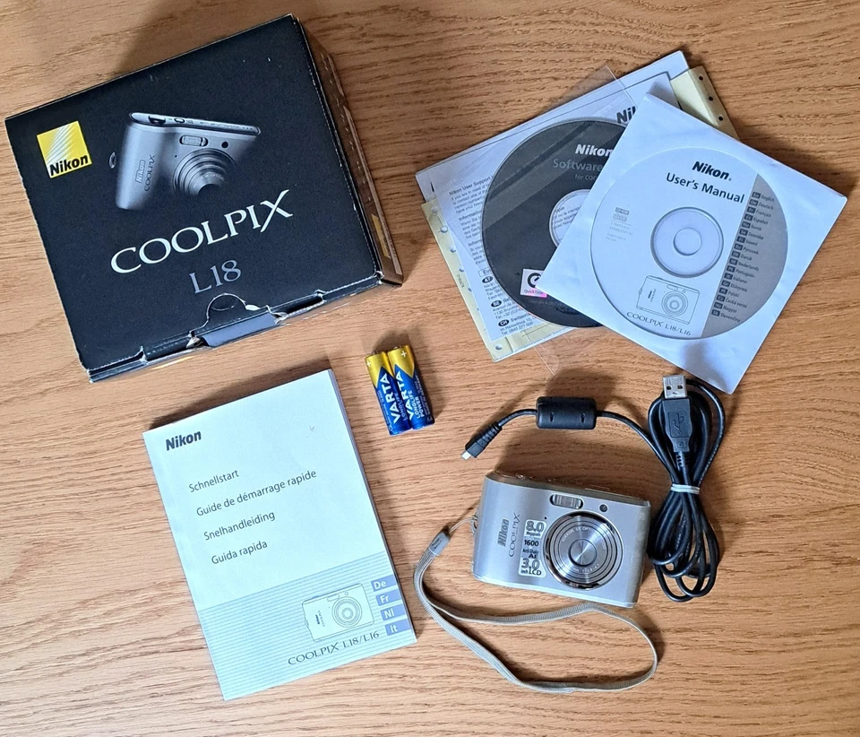 Nikon Coolpix L18 Digitalkamera