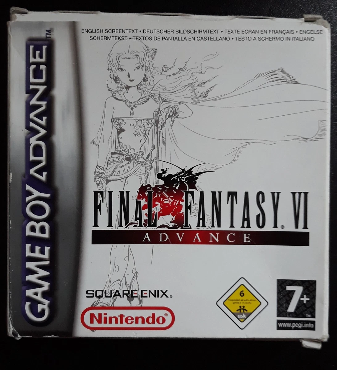 Final Fantasy VI Sur Game Boy Advance - Complet Vip TBE - FR - Jeu Occasion