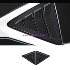 For Cadillac CT5 20-2025 Black Rear Side Window Quarter Louver Cover Trim 2PCS