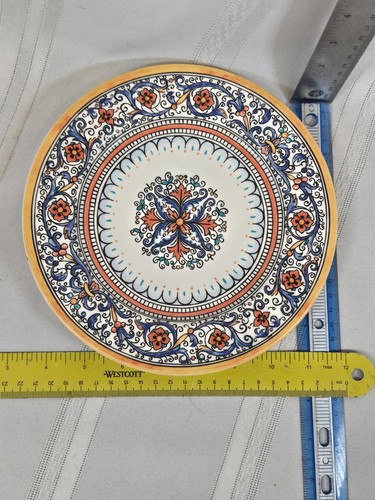 Floral World Market Porto Stoneware Salad Plate Made in Portugal