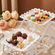 Multi-Tiered Cake Cupcake Stand Afternoon Tea Party Dessert Display Tableware UK