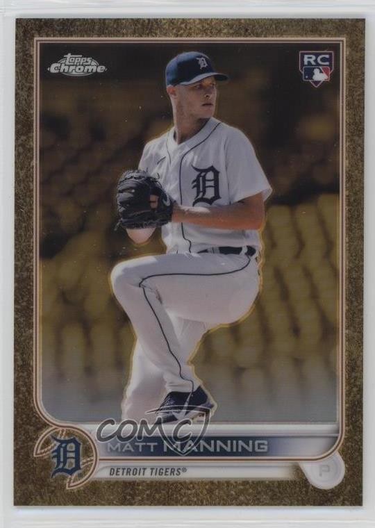 2022 Topps Gilded Collection 40/99 Matt Manning #101 Rookie RC nd3