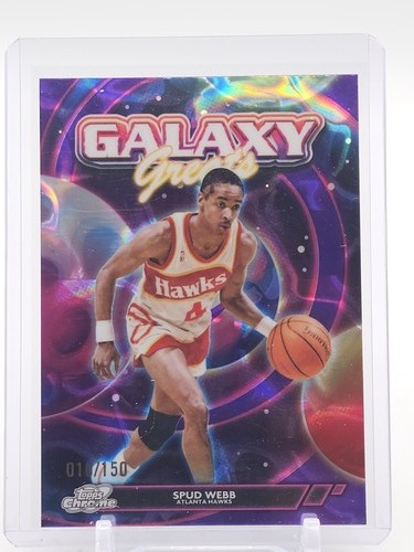 2025 Topps Cosmic Chrome Spud Webb Base (RAW)