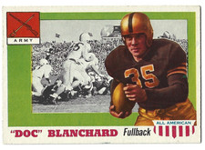 1955 Topps All American Doc Blanchard #59 Army