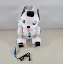 Robot Dog Toy USB Rechargeable Push Button Battery Operated No Remote Works