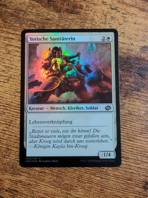 Magic the Gathering Yotische Sanitäterin C BRO033/287 DE Foil