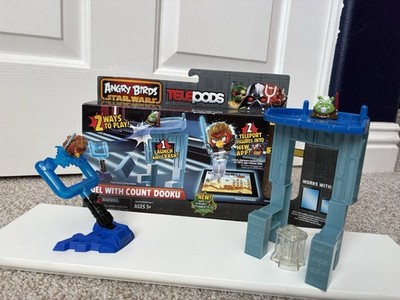 Angry Birds Star Wars Telepods Duel With Count Dooku Complete Set Hasbro 2013
