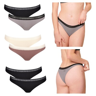 Sloggi GO Ribbed Brazil Slips Slips 2er Pack 10213152 UVP 18 