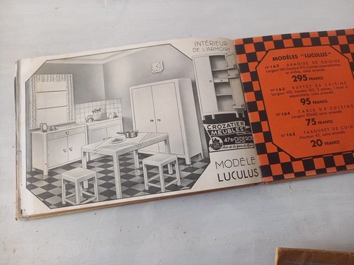Lot of 5 Crozatier T&B Vercelli Louvre Antique Furniture Furniture Catalogues - Picture 8 of 24