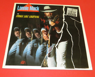 Lonnie Mack -- Strike like lightning     -- LP / Blues