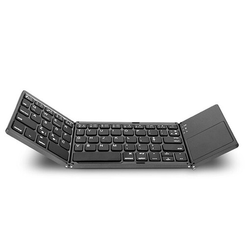 Folding Bluetooth Keyboard Touchpad Wireless Keypad for Windows Android Phone - Picture 7 of 12
