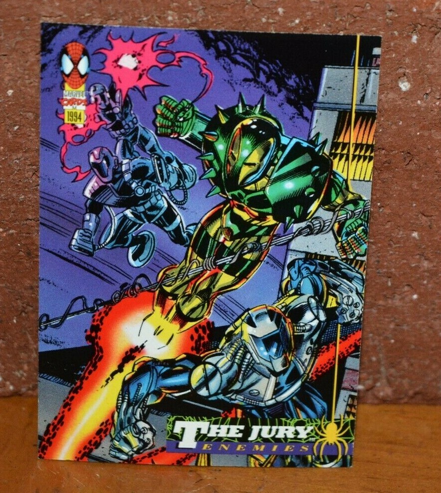 Marvel Comics トレーディングカード　マーベル　アメコミ MARVEL COMICS SPIDER-MAN TRADING CARD THE JURY | eBay