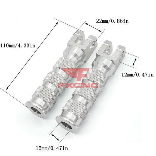 Reposacapiés trasero para GSX1300R Hayabusa B-King TL1000R TL1000S - Imagen 4 de 9