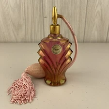 Cristal d'Arques Perfume Crystal Atomizer Bottle Genuine Lead France Iridescence