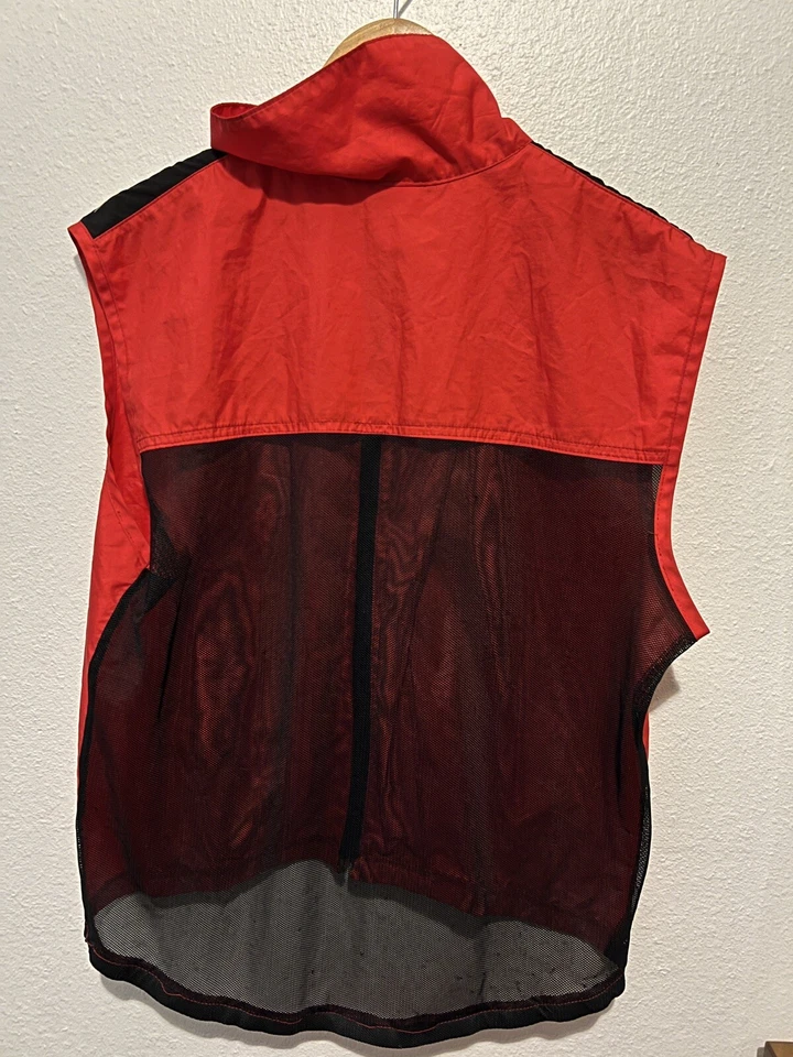 Race Face Technical Togs Vintage Race Vest Bike Jersey Large Made In Canada - Image 4 of 4