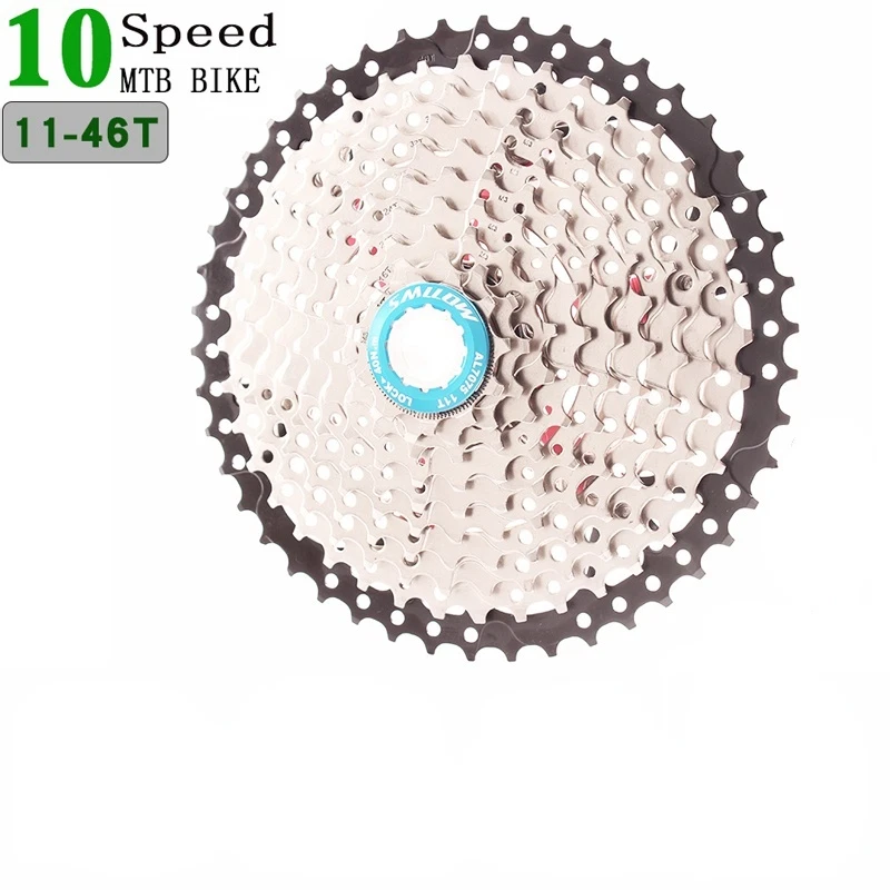 Bicicleta MTB Cassette 10 Velocidades 11-46T Volante 10v 46t K7 Amplia Ratio Rueda Libre Foto 2 de 4
