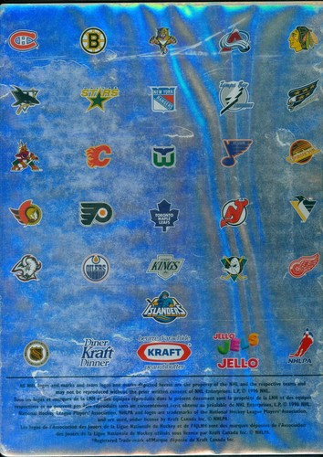 1996-97 KRAFT DINNER UPPER DECK JELL-O MAGNETS NHL HOCKEY SEE LIST - Bild 99 von 99