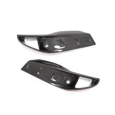 For BMW F85 X5M F86 X6M 2014-2018 Front fog light frame cover DRY Carbon Fiber