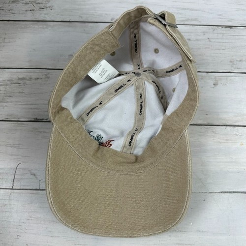 O'Neill Hat Triple Pineapple Hawaii Tan Trucker Cap strap back - Picture 7 of 8