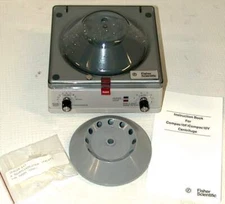 New Fisher Scientific Compac 10V Benchtop Micro Centrifuge with 2X Rotors