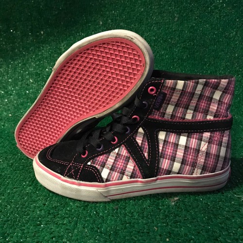 vans plaid high tops