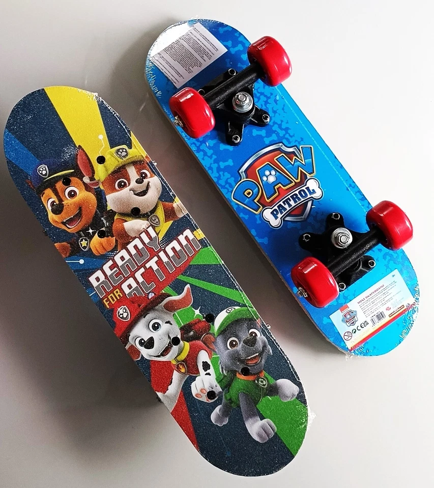 JOY-TOY PAW PATROL SKATEBOARD Miniboard Funboard Holz board Holz 43 cm Kinder